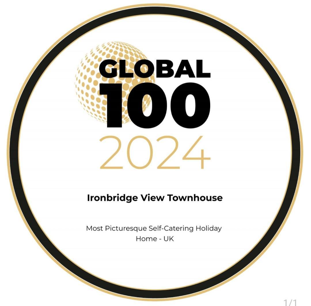 Ironbridge View Townhouse -Winner 2025 Uk 'Most Picturesque Self-Catering Holiday Home' & Winner 2025 'Self-Catering Accommodation Of The Year Айронбридж